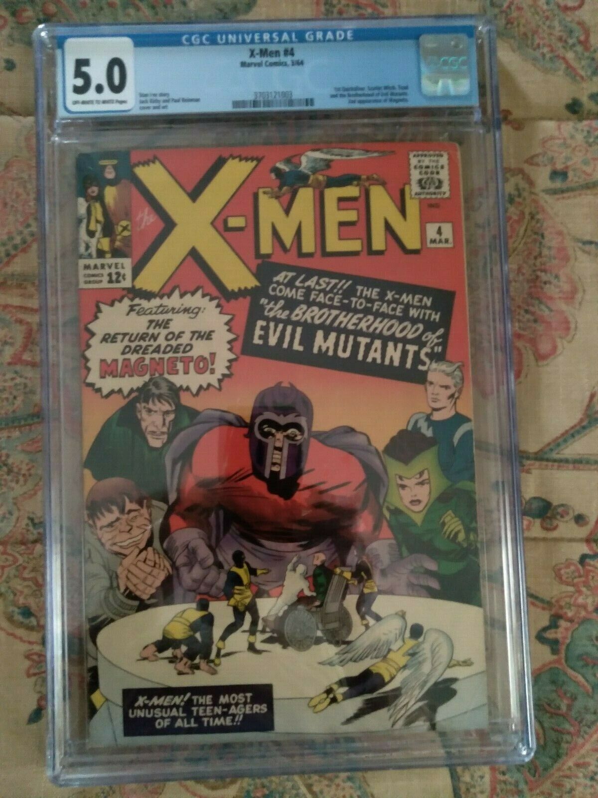 Xmen 4 First Scarlet Witch Quicksilver CGC 50