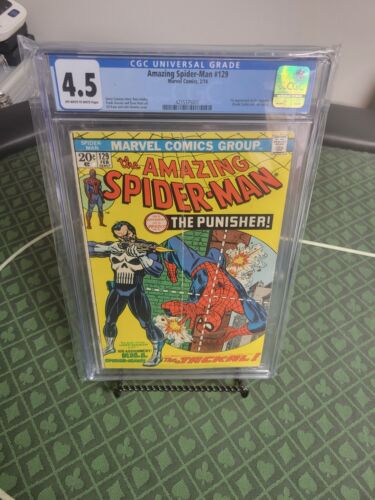 AMAZING SPIDERMAN 129 CGC 45 WOW