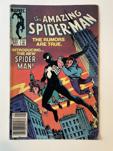 Amazing SpiderMan 252 1984 1st Appearance Of The Black Suit