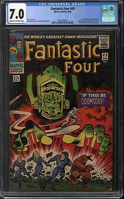 Fantastic Four 49 CGC 70 COW 1st full app of Galactus