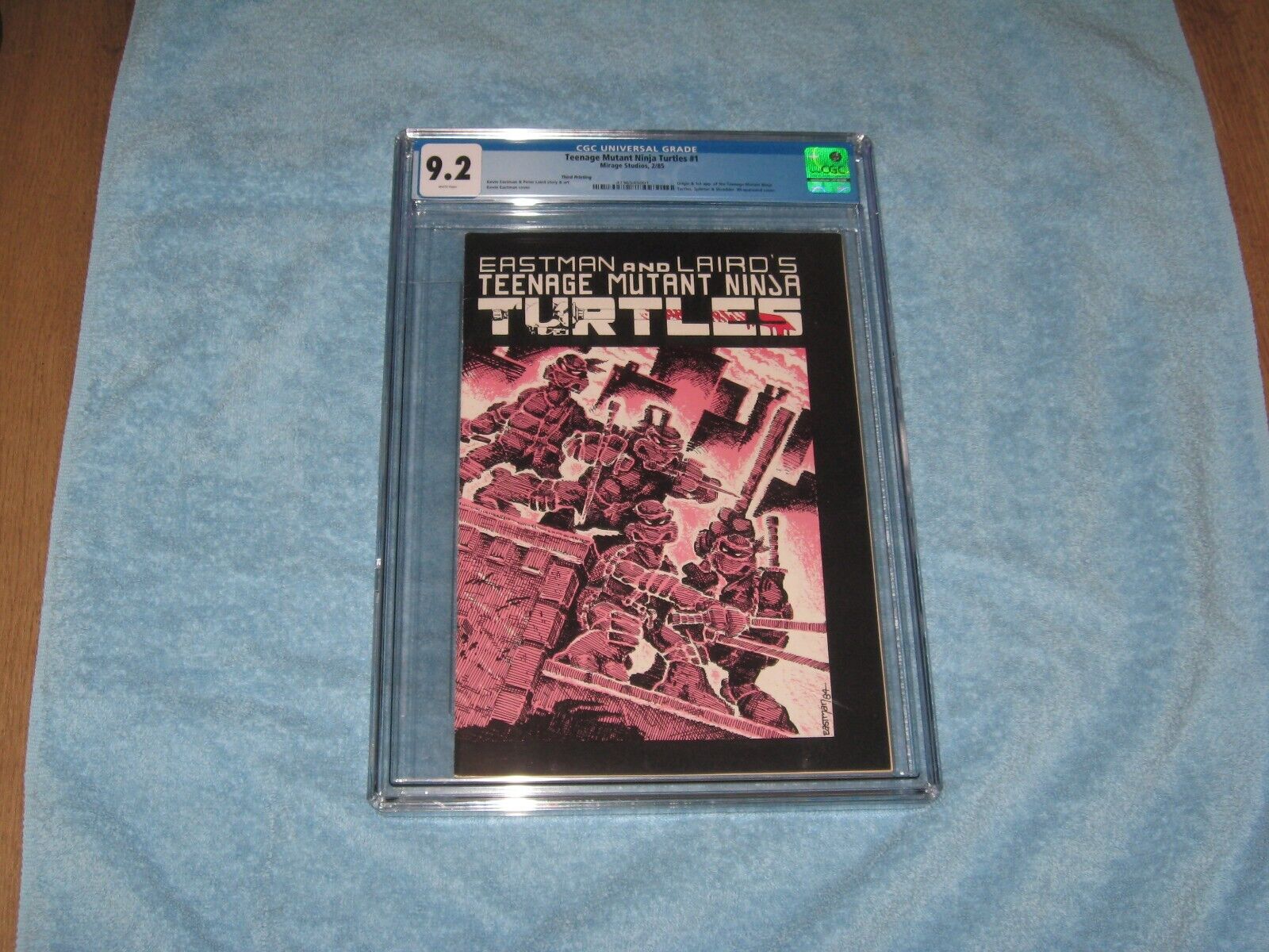 Teenage Mutant Ninja Turtles 1 3rd printing CGC 92 NM 1985 Mirage