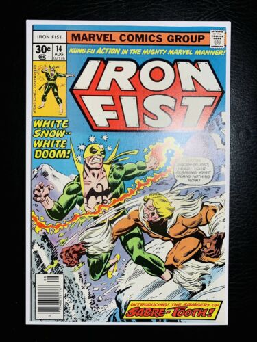 Iron Fist 14 1st App Sabretooth 9698Unread Original Owner SCARCE CGC