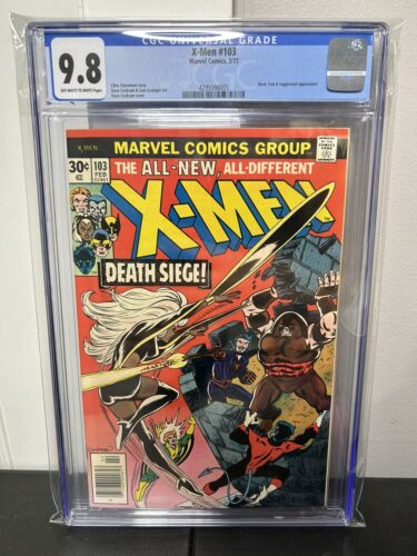 Uncanny XMen 103 CGC 98  Marvel Comics 1976 VERY TOUGH IN HIGH GRADE