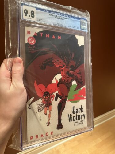 Batman Dark Victory 1999 13 CGC 98 White Pages NMMT DC Comics Robin